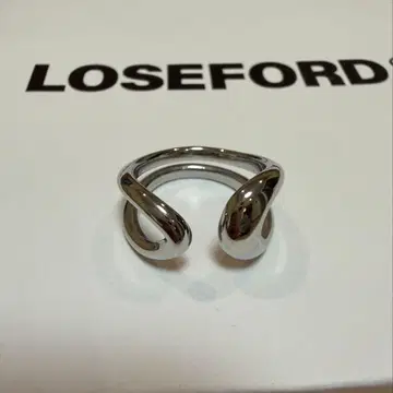 LOSEFORD 316L CURVE RING SILVER
