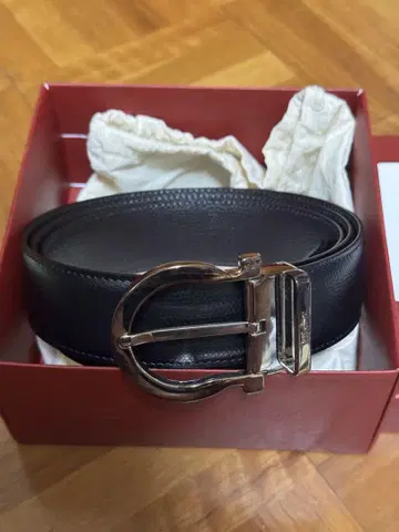 Salvatore Ferragamo 블랙 벨트 115
