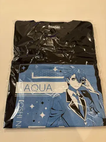 BANDAI 최애의 아이 아쿠아 T셔츠 L 사이즈