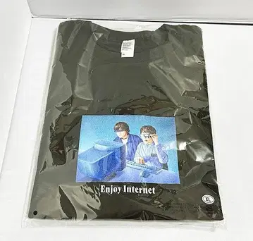 새상품 오모코로전 익명 라디오 T셔츠 XL 사이즈 인터넷 20주년전