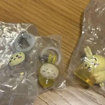 치이카와 (먼작귀) 토끼 메지루시 액세서리 3개 세트