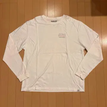 ROARK 롱 슬리브 T셔츠 화이트