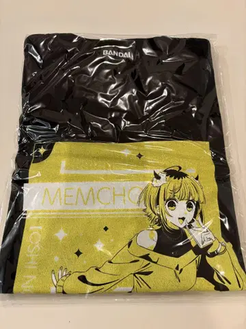 BANDAI 최애의 아이 MEM 챳치 T셔츠 L 사이즈