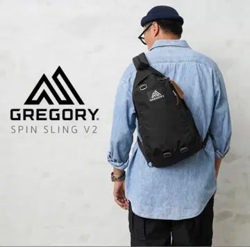 그레고리 스핀 슬링 V2 블랙 GREGORY 바디백 새상품급