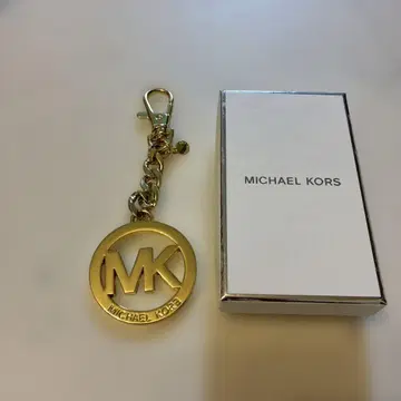 마이클코어스 MICHAEL KORS MK 로고 키링 참 박스 포함