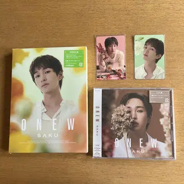 온유 ONEW SAKU 초회 한정판 VOS반
