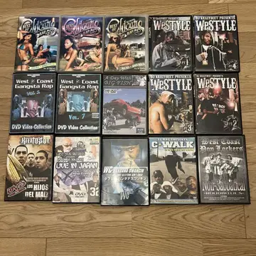 치카노 웨스트 코스트 DVD 15장 세트