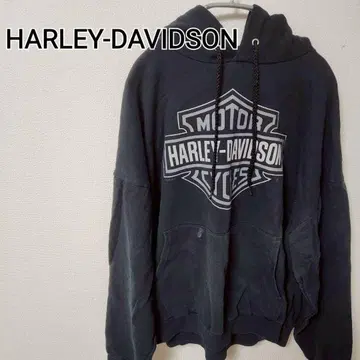 z225 [HARLEY-DAVIDSON] 후드티 블랙