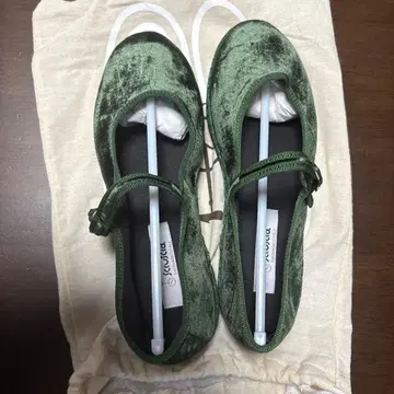 미사용 새상품 sciucia 슈샤 벨로아 멜리 제인 그린 37 사이즈