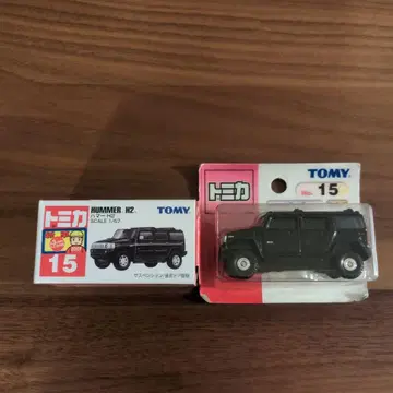 토미카 No. 15 HUMMER H2 상자 블리스터 2대 세트