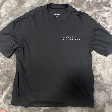 Armani Exchange 블랙 T셔츠 S
