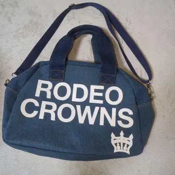 RODEO CROWNS 데님 보스턴 백