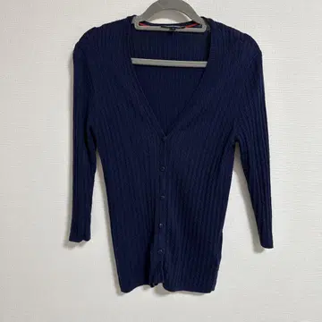 TOMMY HILFIGER 네이비 가디건 S