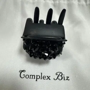 Complex Biz 블랙 헤어 클립
