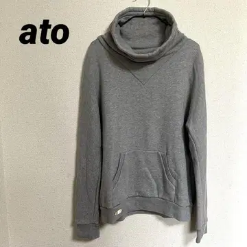 ato 아토 하이넥 맨투맨 그레이