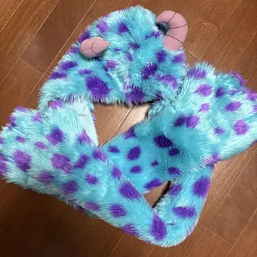 몬스터 주식회사 설리 머플러 팬캡
