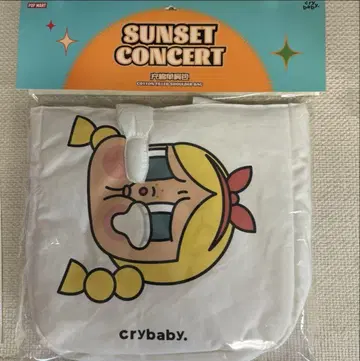 CRYBABY Sunset Concert 코튼 숄더백