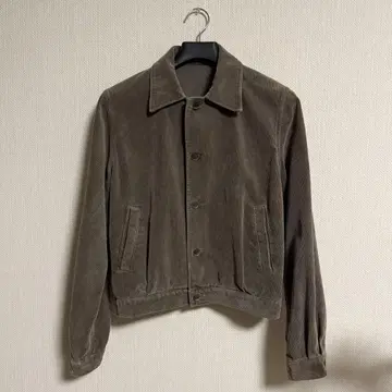 오라리 PIGMENT DYED FINX CORDUROY BLOUSON