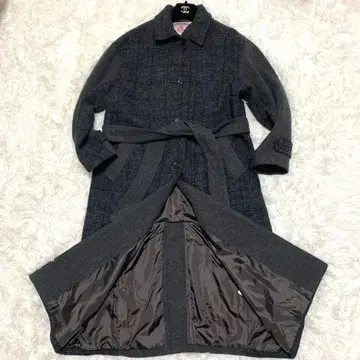 SEVENDAYS=SUNDAY 해리스 트위드 스텐카라 코트 울