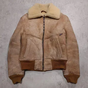 70s SCHOTT B-6 플라이트 자켓 38 무스탕 C&C