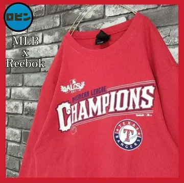 MLB 텍사스 레인저스 2011년 우승 한정판 롱 슬리브 맨투맨