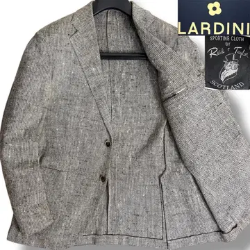 J6213 새상품급 라르디니 Reid&Taylor 헤링본 트위드 자켓