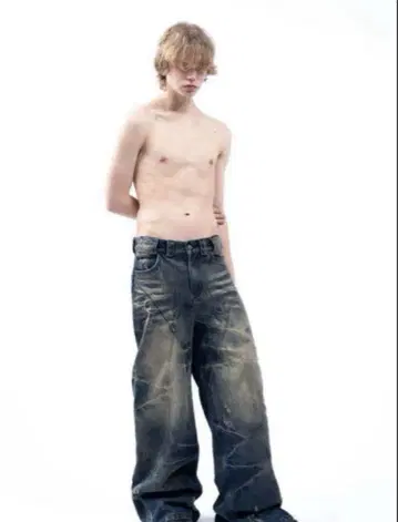 no/faith studios denim pants