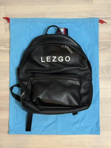 LEZGO 블랙 백팩 장근석