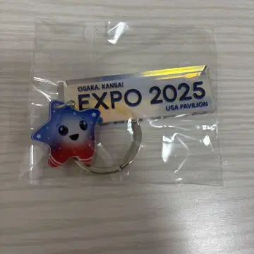 오사카 간사이 만박 EXPO2025 미국관 아크릴 키링 스파크