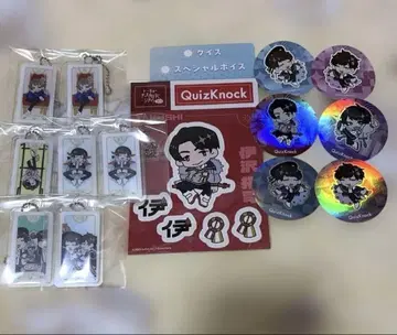 QuizKnock 디스커버리 시티 홀로그램 스티커 아크릴 참