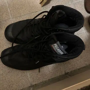 PALLADIUM 블랙 부츠 방수