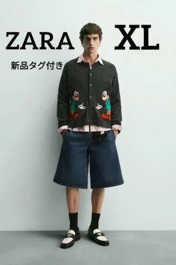 ZARA 미키마우스 울 가디건 Disney