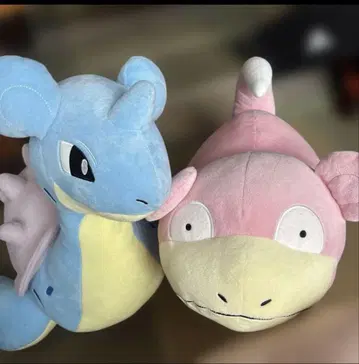 포켓몬스터 메챠모후굿토 봉제 인형 야돈 라프라스 2체 세트