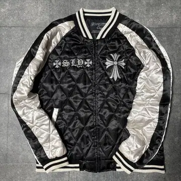 Ghetto Original 스카잔 자수 퀼팅 구제 의류