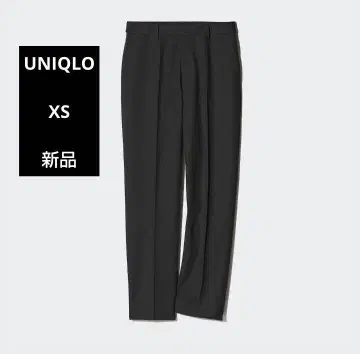 [택 포함 미사용 새상품] UNIQLO 스마트 앵클 팬츠 블랙 XS