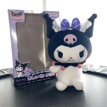 [박스 포함] 말하는 쿠로미 산리오 쿠로미 봉제 인형 머리끈 포함