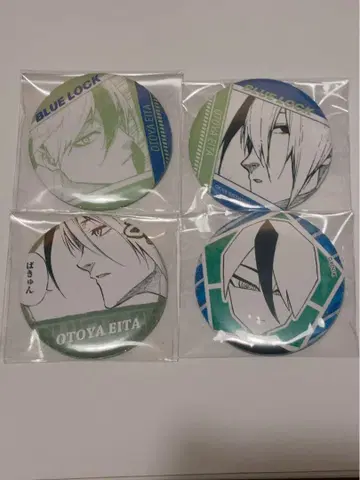 블루 록 오토야 에이타 캔뱃지 세트