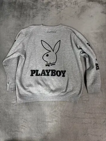 PLAYBOY 그레이 트레이닝복 플레이보이