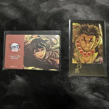 귀멸의 칼날 포인트 카드 폴라로이드 무이치로 교메이