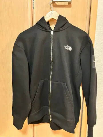 THE NORTH FACE 블랙 지퍼 후드티 L