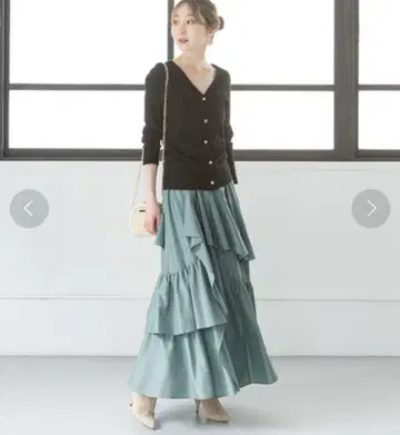 NOBLE Breezy 랜덤 캉캉 스커트