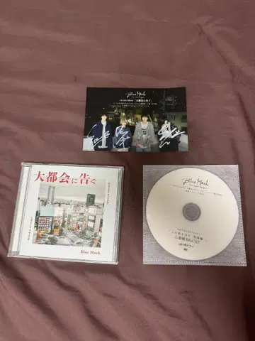 Blue Mash [ 대도시에게 고한다 ] CD 낱개 판매 가능