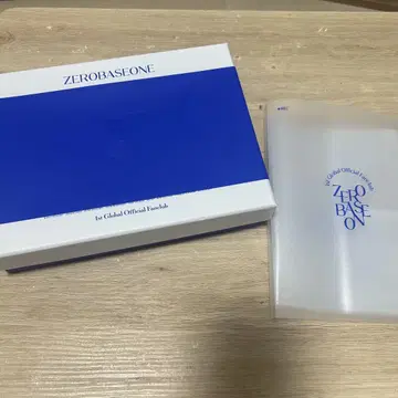 ZEROBASONE 팬클럽 한정판