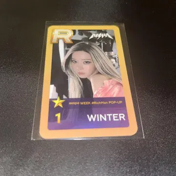 aespa 윈터 트레이딩 카드