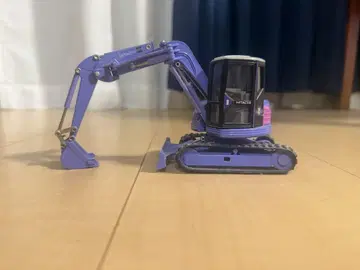 히타치건기 히타치 미니어처 중장비 보라색 1/50 상자 없음