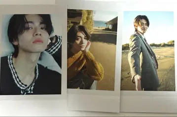 이치우 유우히 달력 폴라로이드풍 브로마이드 3장