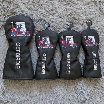 [새상품] 4세트 도라에몽 골프클럽 헤드커버 1+3+5+UT