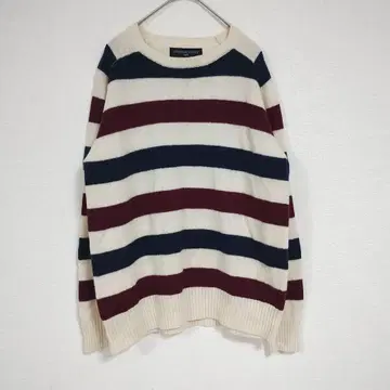 [ SHIPS GENERAL SUPPLY ] 스트라이프 크루넥 스웨터 M