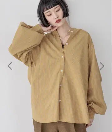 LOWRYS FARM 멀티 스트라이프 셔츠
