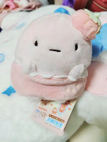 스미코구라시 찻집 스미코 딸기 페어 쫀득~ 봉제 인형 타피오카